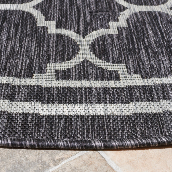 Safavieh Courtyard 8918 PowerLoomed 85.4% Polypropylene/10.4% Polyester/4.2% Latex Indoor/Outdoor Rug CY8918-37621-9