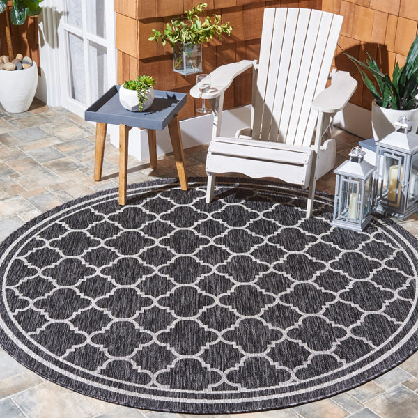 Safavieh Courtyard 8918 PowerLoomed 85.4% Polypropylene/10.4% Polyester/4.2% Latex Indoor/Outdoor Rug CY8918-37621-9