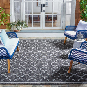 Safavieh Courtyard 8918 PowerLoomed 85.4% Polypropylene/10.4% Polyester/4.2% Latex Indoor/Outdoor Rug CY8918-37621-9