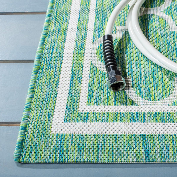 Safavieh Courtyard 8918 PowerLoomed 85.4% Polypropylene/10.4% Polyester/4.2% Latex Indoor/Outdoor Rug CY8918-55721-9