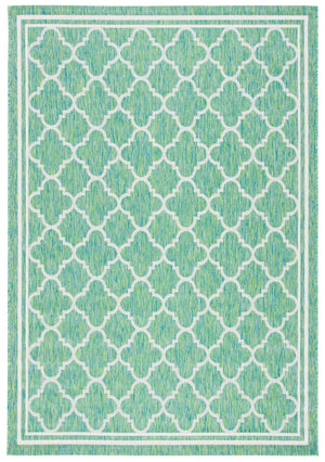 Safavieh Courtyard 8918 PowerLoomed 85.4% Polypropylene/10.4% Polyester/4.2% Latex Indoor/Outdoor Rug CY8918-55721-9