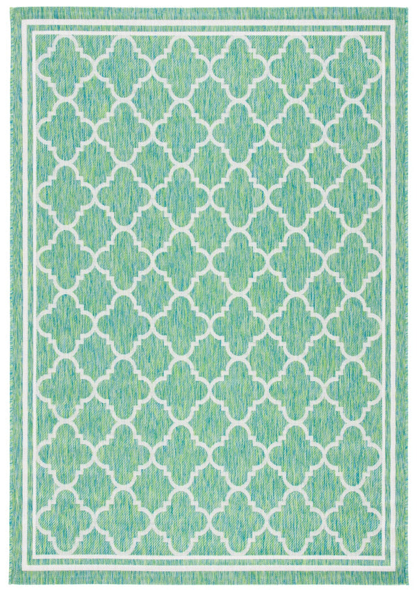 Safavieh Courtyard 8918 PowerLoomed 85.4% Polypropylene/10.4% Polyester/4.2% Latex Indoor/Outdoor Rug CY8918-55721-9