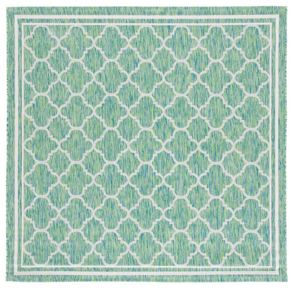 Safavieh Courtyard 8918 PowerLoomed 85.4% Polypropylene/10.4% Polyester/4.2% Latex Indoor/Outdoor Rug CY8918-55721-9