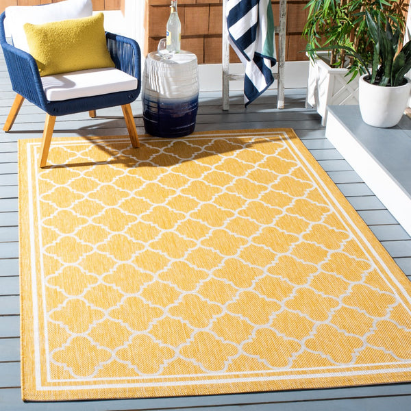Safavieh Courtyard 8918 PowerLoomed 85.4% Polypropylene/10.4% Polyester/4.2% Latex Indoor/Outdoor Rug CY8918-56021-9