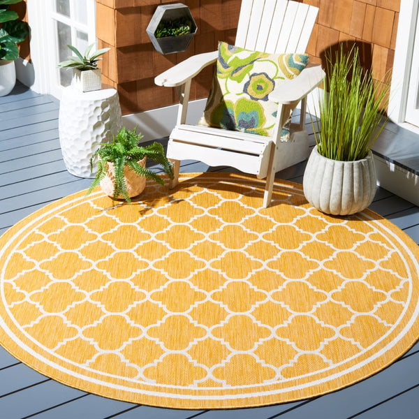 Safavieh Courtyard 8918 PowerLoomed 85.4% Polypropylene/10.4% Polyester/4.2% Latex Indoor/Outdoor Rug CY8918-56021-9