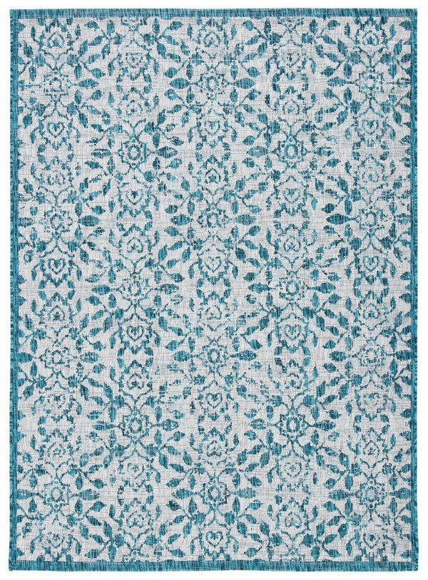 Safavieh Courtyard 8000 Power Loomed 85.4% Polypropylene/10.4% Polyester/4.2% Latex Indoor/Outdoor Rug CY8955-37212-9