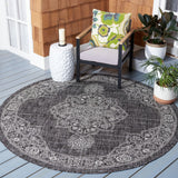 Safavieh Courtyard 8000 Power Loomed 85.4% Polypropylene/10.4% Polyester/4.2% Latex Indoor/Outdoor Rug CY8966-37621-9