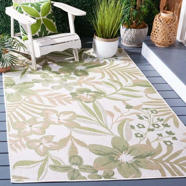 Safavieh Courtyard Cy9433 PowerLoomed 88% Polypropylene/12% Polyester Indoor/Outdoor Rug CY9433-52755-9