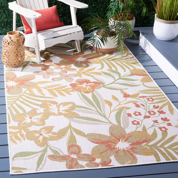 Safavieh Courtyard Cy9433 PowerLoomed 88% Polypropylene/12% Polyester Indoor/Outdoor Rug CY9433-52755-9