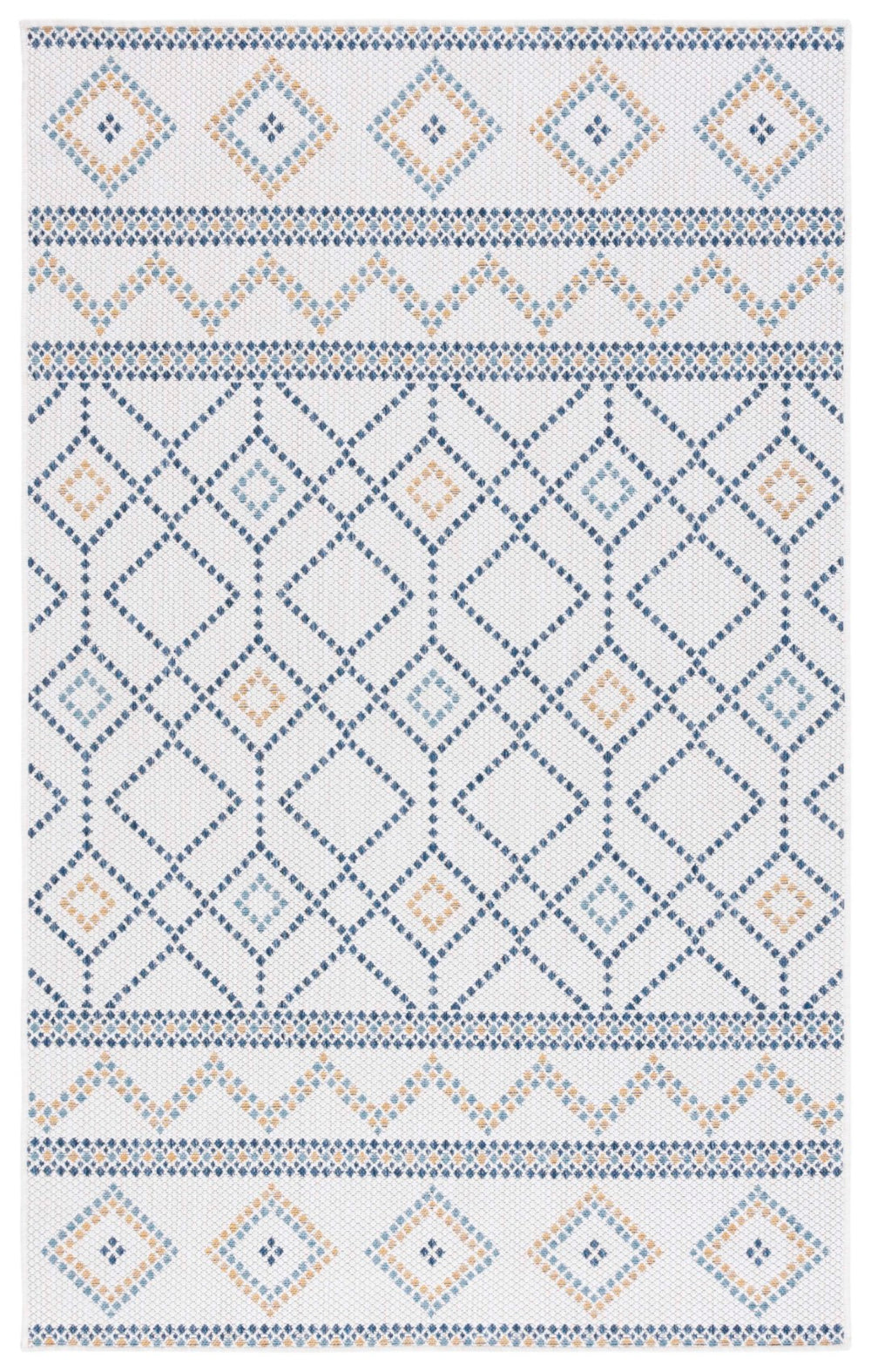 Safavieh Courtyard Cy9681 PowerLoomed 88% Polypropylene/12% Polyester Indoor/Outdoor Rug CY9681-53455-9