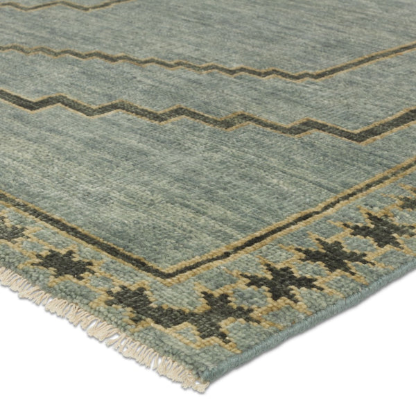 Jaipur Living Cyprus Paphos CYP01 Hand Knotted Handmade Indoor Persian Knot 3/25 Southwestern Rug Blue 10' x 14'
