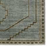 Jaipur Living Cyprus Paphos CYP01 Hand Knotted Handmade Indoor Persian Knot 3/25 Southwestern Rug Blue 10' x 14'