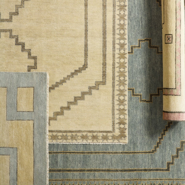 Jaipur Living Cyprus Paphos CYP01 Hand Knotted Handmade Indoor Persian Knot 3/25 Southwestern Rug Blue 10' x 14'