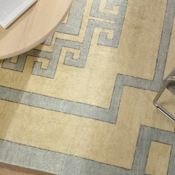 Jaipur Living Cyprus Nicosia CYP02 Hand Knotted Handmade Indoor Persian Knot 3/25 Southwestern Rug Cream 10' x 14'