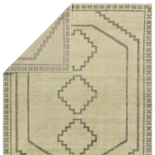 Jaipur Living Cyprus Paphos CYP03 Hand Knotted Handmade Indoor Persian Knot 3/25 Southwestern Rug Green 10' x 14'