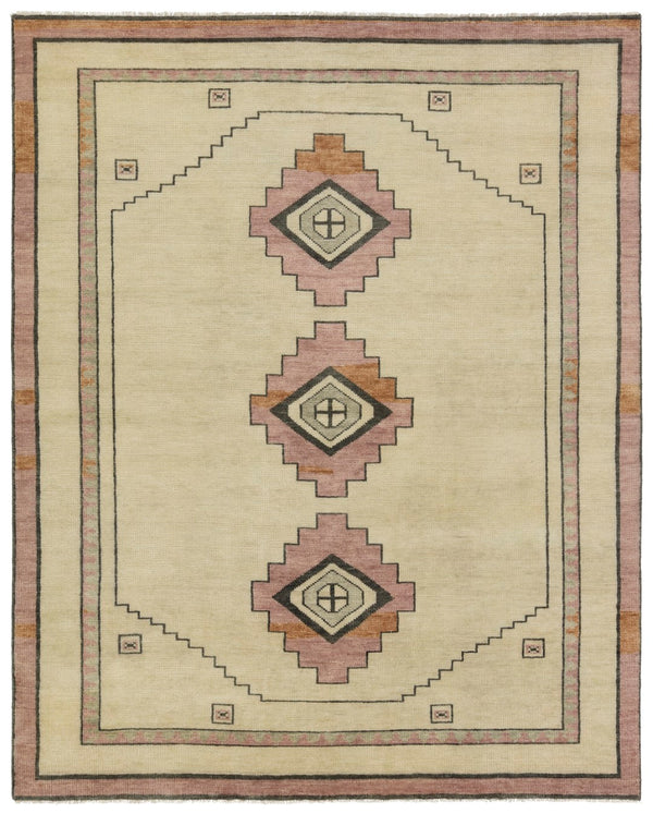 Jaipur Living Cyprus Kyrenia CYP04 Hand Knotted Handmade Indoor Persian Knot 3/25 Southwestern Rug Blue 10' x 14'