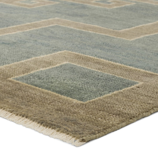 Jaipur Living Cyprus Kyrenia CYP05 Hand Knotted Handmade Indoor Persian Knot 3/25 Southwestern Rug Blue 10' x 14'