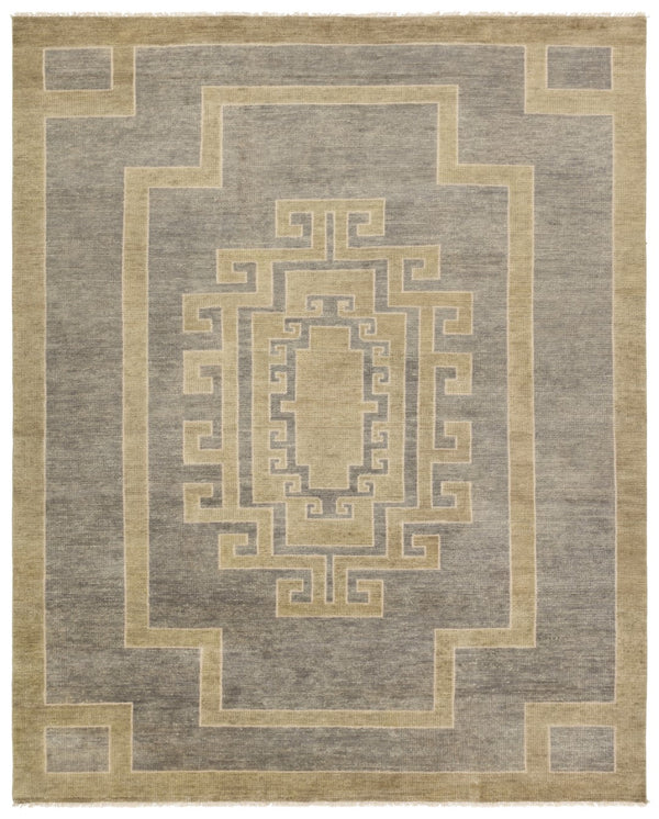 Jaipur Living Cyprus Kyrenia CYP06 Hand Knotted Handmade Indoor Persian Knot 3/25 Southwestern Rug Gray 10' x 14'