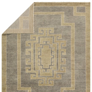 Jaipur Living Cyprus Kyrenia CYP06 Hand Knotted Handmade Indoor Persian Knot 3/25 Southwestern Rug Gray 10' x 14'