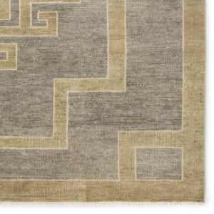 Jaipur Living Cyprus Kyrenia CYP06 Hand Knotted Handmade Indoor Persian Knot 3/25 Southwestern Rug Gray 10' x 14'
