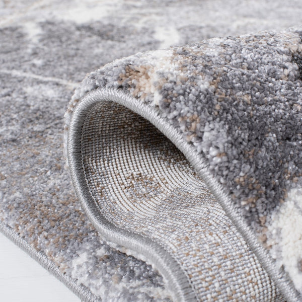 Safavieh Cyrus Shag 114 Power Loomed Polpropylene + Polyester Shrink Shag & Flokati Rug CYR114G-9