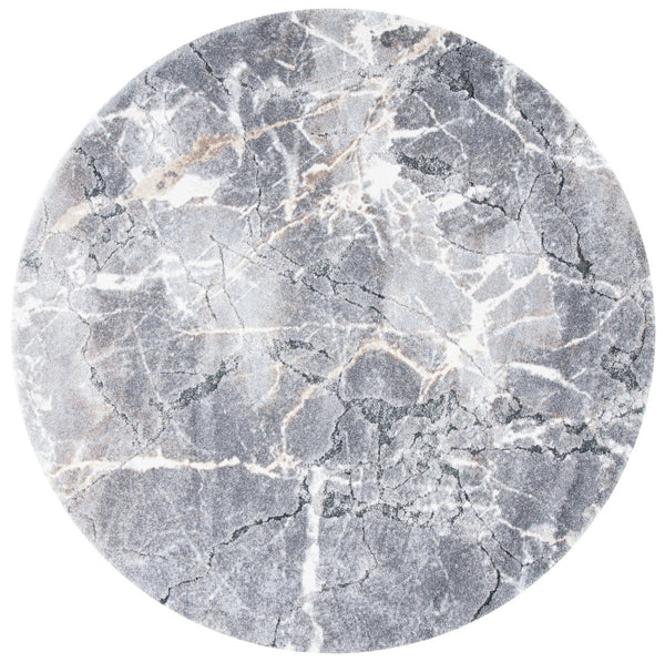 Safavieh Cyrus Shag 114 Power Loomed Polpropylene + Polyester Shrink Shag & Flokati Rug CYR114G-9