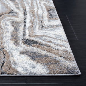 Safavieh Cyrus Shag 116 Power Loomed Polpropylene + Polyester Shrink Shag & Flokati Rug CYR116B-9