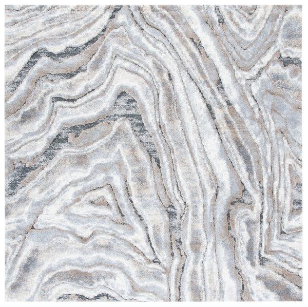 Safavieh Cyrus Shag 116 Power Loomed Polpropylene + Polyester Shrink Shag & Flokati Rug CYR116B-9