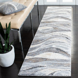 Safavieh Cyrus Shag 118 Power Loomed Polpropylene + Polyester Shrink Shag & Flokati Rug CYR118G-9