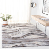 Safavieh Cyrus Shag 118 Power Loomed Polpropylene + Polyester Shrink Shag & Flokati Rug CYR118G-9