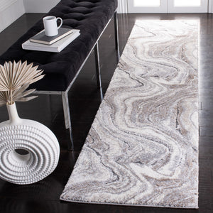 Safavieh Cyrus Shag 120 Power Loomed Polpropylene + Polyester Shrink Shag & Flokati Rug CYR120G-9
