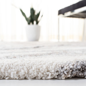 Safavieh Cyrus Shag 120 Power Loomed Polpropylene + Polyester Shrink Shag & Flokati Rug CYR120G-9