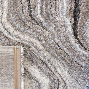 Safavieh Cyrus Shag 120 Power Loomed Polpropylene + Polyester Shrink Shag & Flokati Rug CYR120G-9