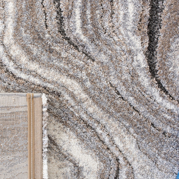 Safavieh Cyrus Shag 120 Power Loomed Polpropylene + Polyester Shrink Shag & Flokati Rug CYR120G-9