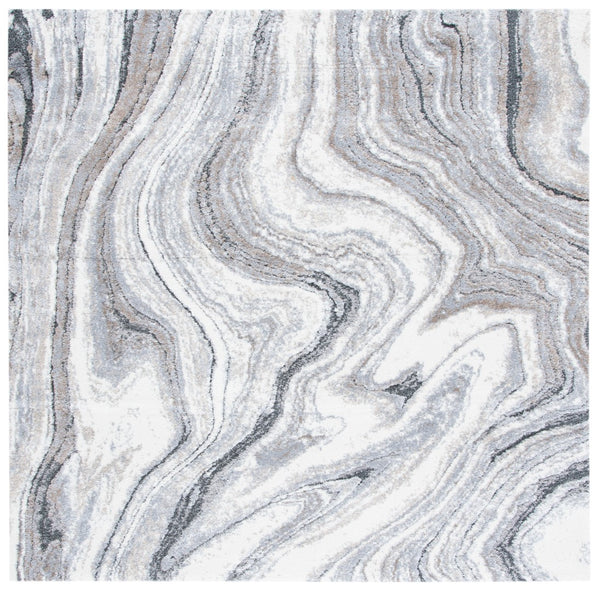 Safavieh Cyrus Shag 120 Power Loomed Polpropylene + Polyester Shrink Shag & Flokati Rug CYR120G-9