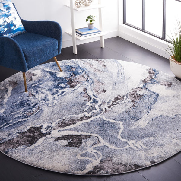 Safavieh Cyrus Shag 121 Power Loomed Polpropylene + Polyester Shrink Rug CYR121A-7R