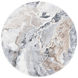 Safavieh Cyrus Shag 121 Power Loomed Polpropylene + Polyester Shrink Rug CYR121G-8SQ