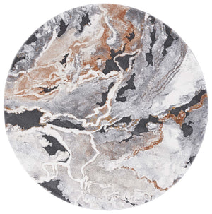 Safavieh Cyrus Shag 121 Power Loomed Polpropylene + Polyester Shrink Rug CYR121H-7R