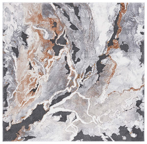 Safavieh Cyrus Shag 121 Power Loomed Polpropylene + Polyester Shrink Rug CYR121H-7SQ