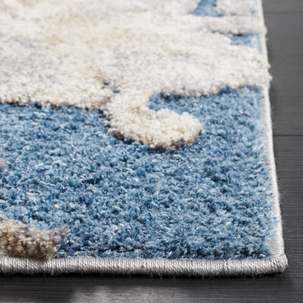 Safavieh Cyrus Shag 121 Power Loomed Polpropylene + Polyester Shrink Rug CYR121M-5