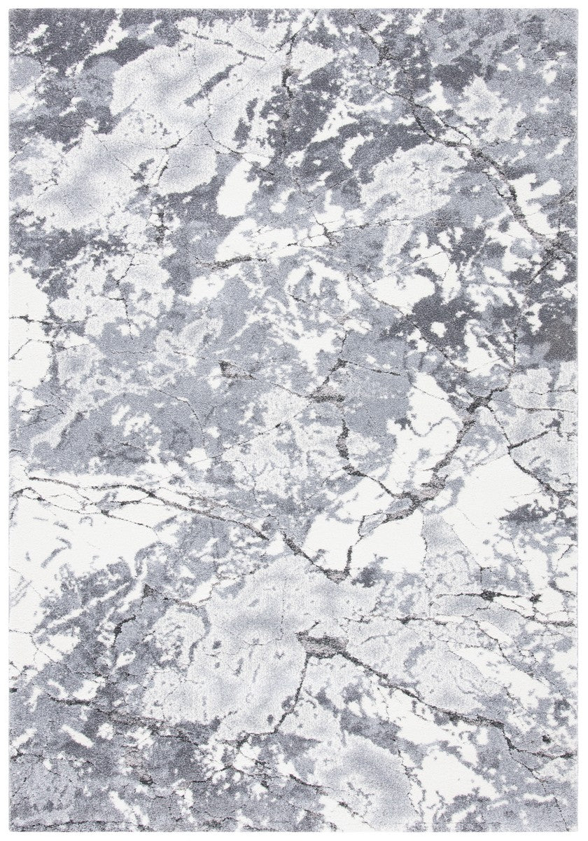 Safavieh Cyrus Shag 122 Power Loomed Polpropylene + Polyester Shrink Shag & Flokati Rug CYR122F-5