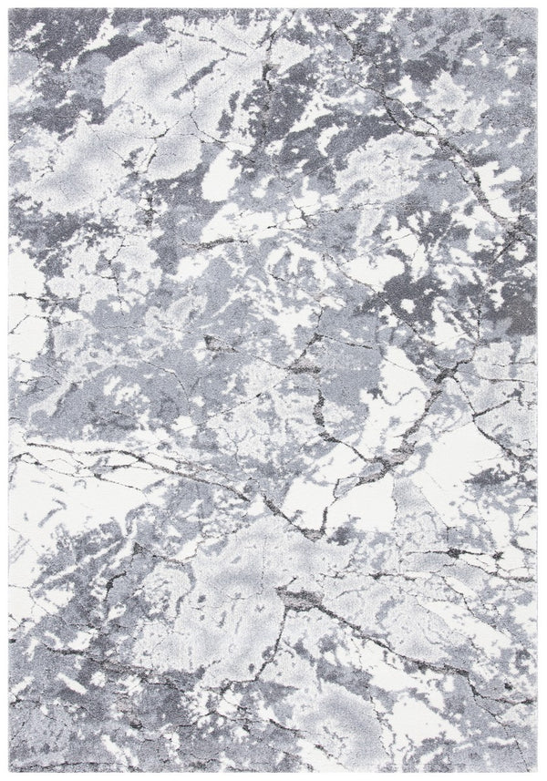 Safavieh Cyrus Shag 122 Power Loomed Polpropylene + Polyester Shrink Shag & Flokati Rug CYR122F-5