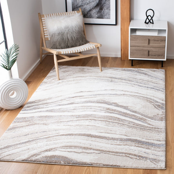 Safavieh Cyrus Shag 130 Power Loomed Polpropylene + Polyester Shrink Shag & Flokati Rug CYR130A-9