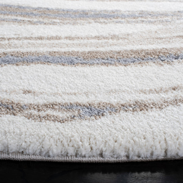 Safavieh Cyrus Shag 130 Power Loomed Polpropylene + Polyester Shrink Shag & Flokati Rug CYR130A-9