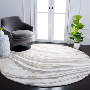 Safavieh Cyrus Shag 130 Power Loomed Polpropylene + Polyester Shrink Shag & Flokati Rug CYR130A-9