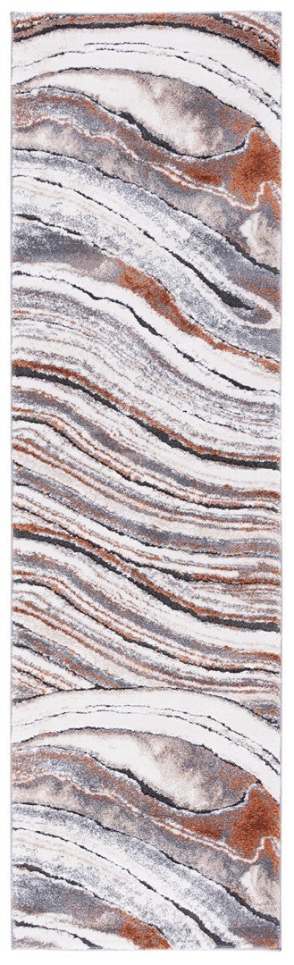 Safavieh Cyrus Shag 134 Power Loomed Polpropylene + Polyester Shrink Rug CYR134F-28
