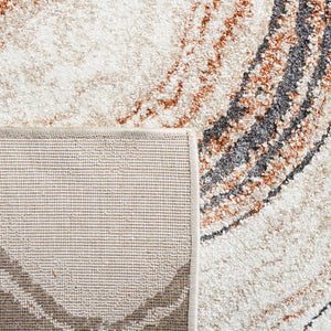 Safavieh Cyrus Shag 136 Power Loomed Polpropylene + Polyester Shrink Rug CYR136A-5