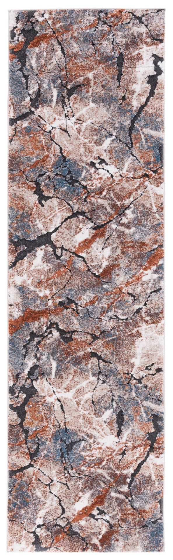 Safavieh Cyrus Shag 140 Power Loomed Polpropylene + Polyester Shrink Rug CYR140F-9