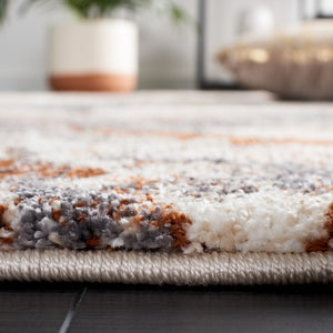 Safavieh Cyrus Shag 140 Power Loomed Polpropylene + Polyester Shrink Rug CYR140F-5