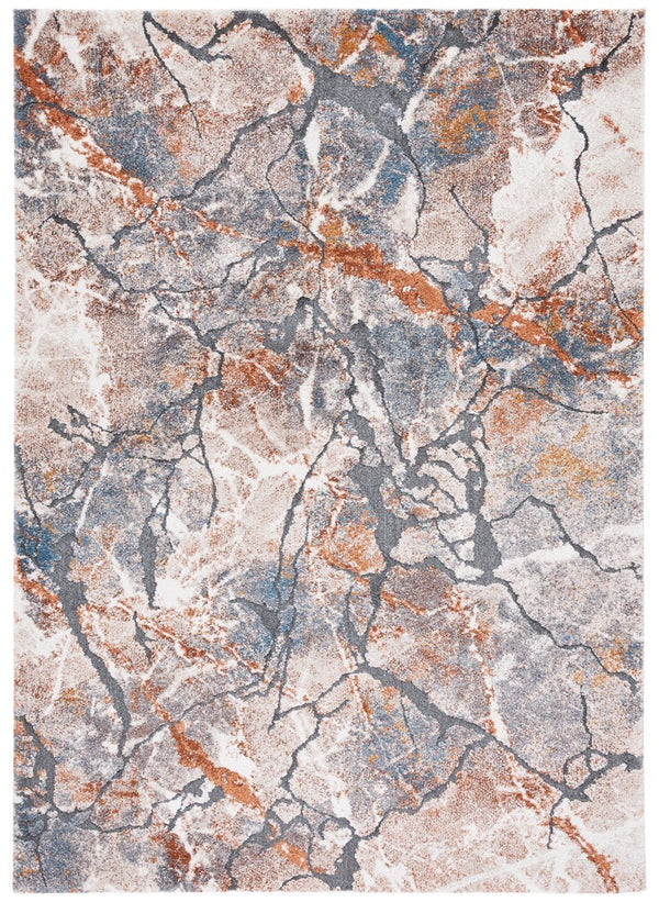 Safavieh Cyrus Shag 140 Power Loomed Polpropylene + Polyester Shrink Rug CYR140F-5